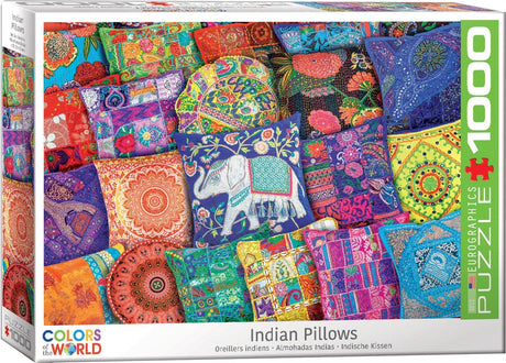 Eurographics - oreillers indiens [oreillers indiens] - 1000 pièces 68×48cm (l×h) - puzzle