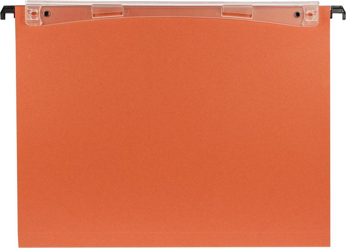 Esselte orgarex double dossier suspendu vertical - a4 - 25 pièces - orange - pour travailler à domicile - idéal pour le bureau à domicile