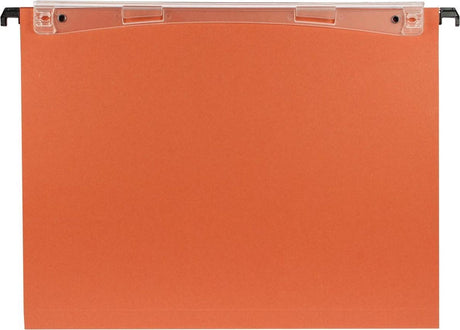 Esselte orgarex double dossier suspendu vertical - a4 - 25 pièces - orange - pour travailler à domicile - idéal pour le bureau à domicile