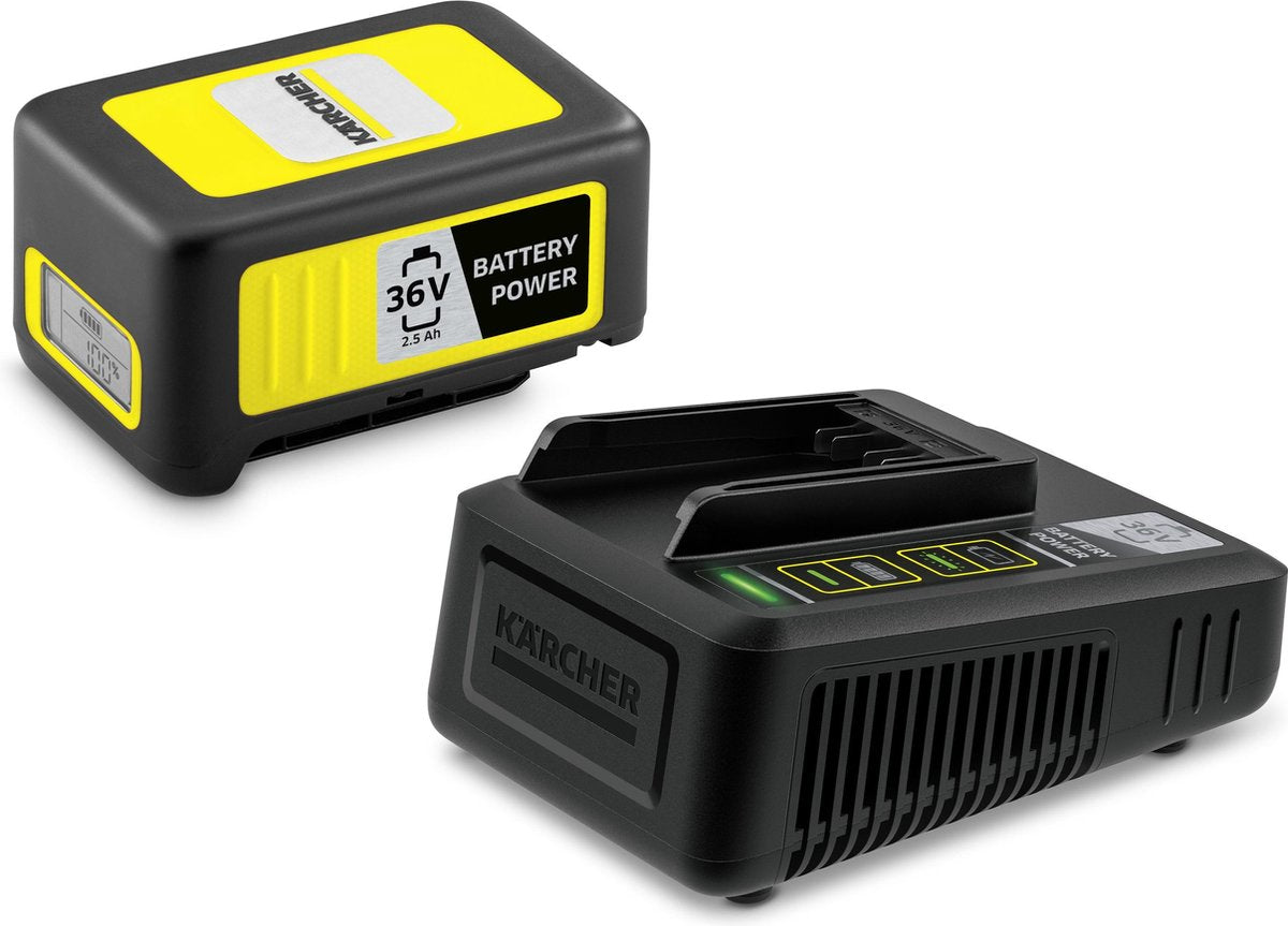 Kärcher kit de démarrage batterie 36 25 (chargeur rapide 36 v 2,5 ah)
