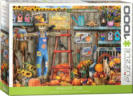Eurographics - temps de récolte - 1000 pièces 68×48cm (l×h) - puzzle