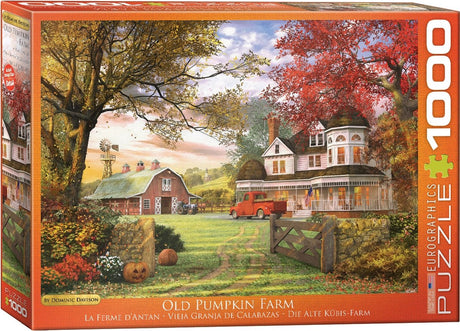 Eurographics - vieille ferme de citrouilles [ancienne ferme de citrouilles] - dominic davison - 1000 pièces 68×48cm (l×h) - puzzle