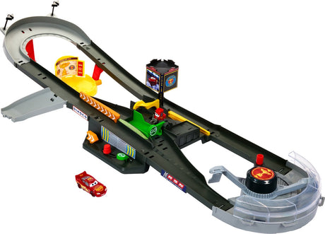 Disney Pixar Cars Disney et Pixar Cars - Coupe à piston - Piste de course - Ensemble de jeu
