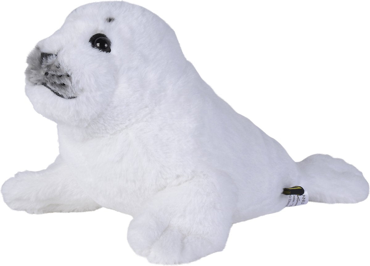 Sceau en peluche Simba National Geographic, 25 cm