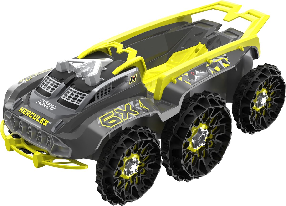 Nikko jouets nikko rc hercules: jaune gris 30 cm (10421 10420)