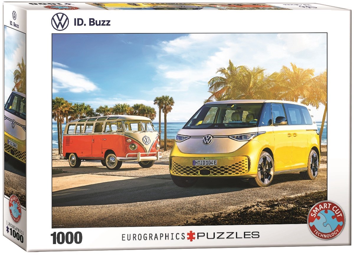 Eurographics volkswagen - vw id buzz - 1000 pièces 68×48cm (l×h) - puzzle