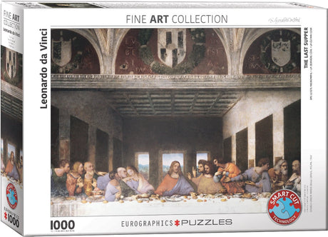 Eurographics - la Cène [il cenacolo] - Leonardo da Vinci - 1000 pièces 68×48cm (l×h) - puzzle d'art
