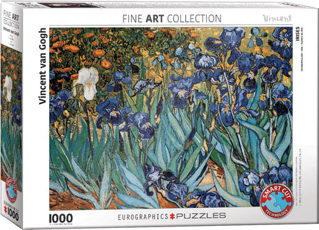 Eurographics - iris - Vincent Van Gogh - 1000 pièces 68×48cm (l×h) - puzzle d'art