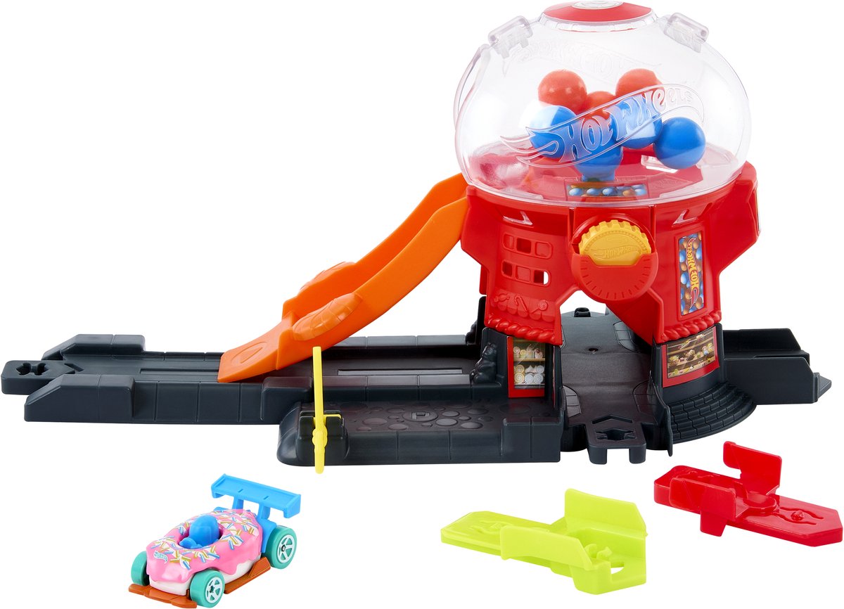 Magasin de bonbons Ty Hot Wheels ci du centre-ville
