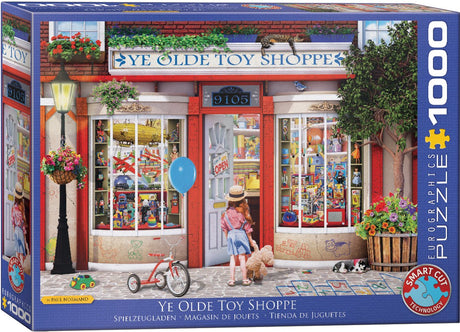 Eurographics - le vieux magasin de jouets (ye olde toy shoppe) - 1000 pièces - puzzle