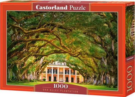 Plantation d'allée de chênes Castorland – puzzle – 1 000 pièces – finition satinée – ajustement parfait – qualité européenne