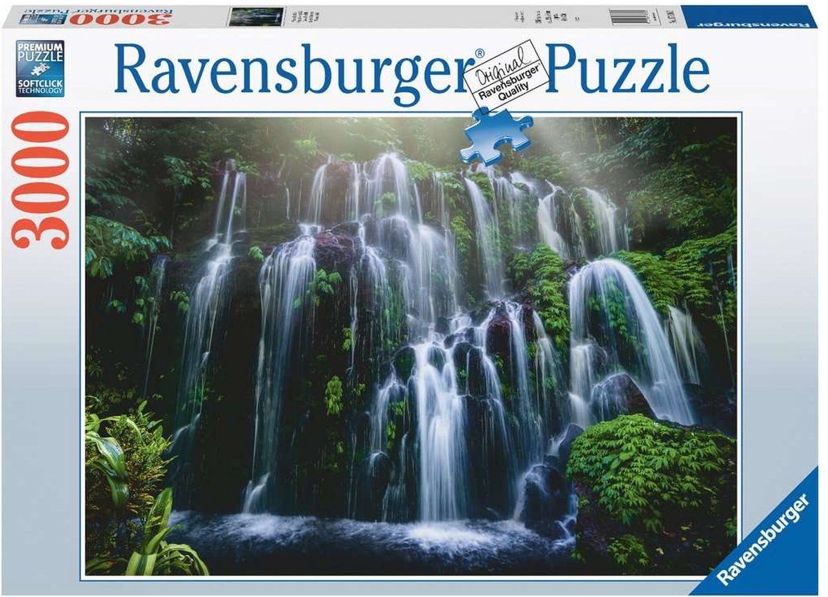 Ravensburger puzzle cascade à Bali - puzzle - 3000 pièces