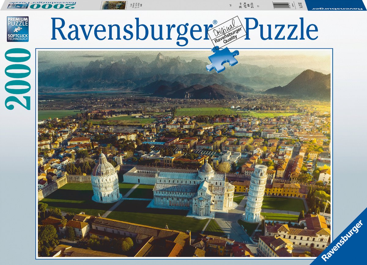 Ravensburger puzzle Pise en Italie - puzzle - 2000 pièces