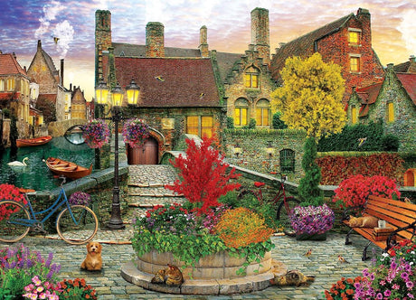 Eurographics - vivre dans la vieille ville [vieille ville] - David Maclean - 1000 pièces 68×48cm (l×h) - puzzle