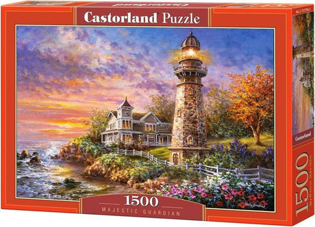 Castorland gardien majestueux – puzzle – 1 500 pièces – finition satinée – ajustement parfait – qualité européenne
