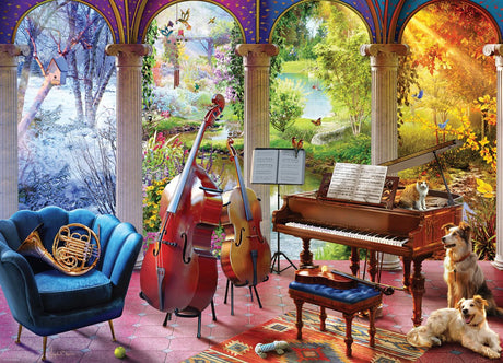 Eurographics - quatre saisons [quatre saisons] - angelo bonito - 1000 pièces 68×48cm (l×h) - puzzle