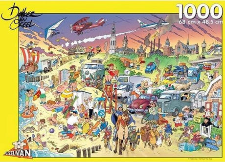 Puzzle Puzzleman - plage - Danker Jan (1000)