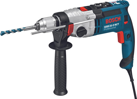 Perceuse à percussion Bosch GSB 21-2 RCT (butée de profondeur 210 mm, poignée, mandrin sans clé 13 mm)