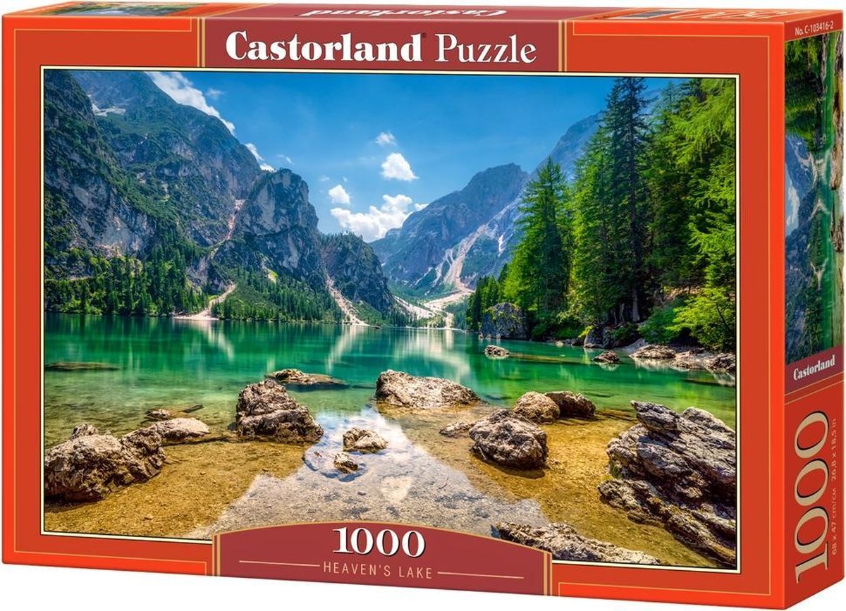 Selecta castorland puzzle lac du ciel, 1000 pcs.