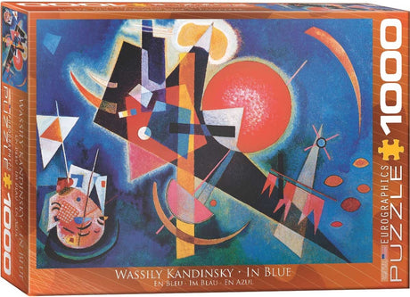 Eurographics - en bleu [im blau] - Wassily Kandinsky - 1000 pièces 68×48cm (l×h) - puzzle d'art