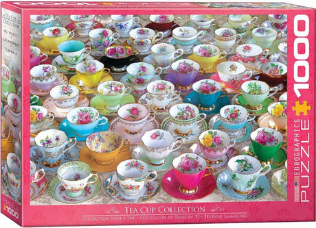 Eurographics - collection de tasses à thé [collection de tasses à thé] - 1000 pièces 68×48cm (l×h) - puzzle