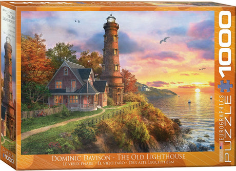 Eurographics - le vieux phare - dominic davison - 1000 pièces 68×48cm (l×h) - puzzle