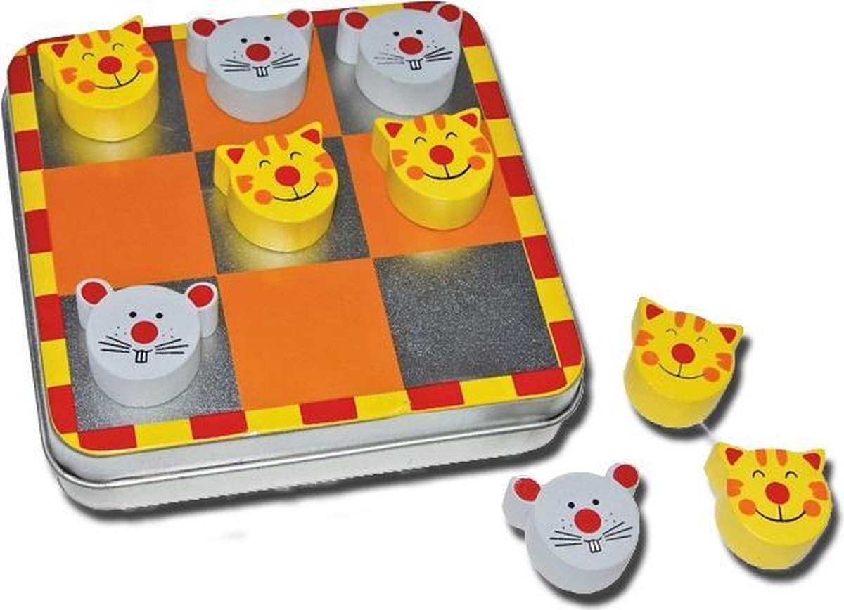 Small foot - jeu de tic tac toe du chat et de la souris