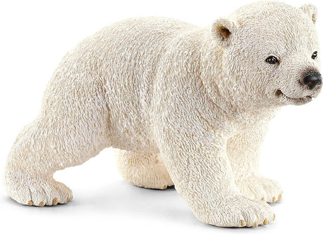 Schleich vie sauvage - ourson polaire - figurine de jeu - à partir de 3 ans - 14708