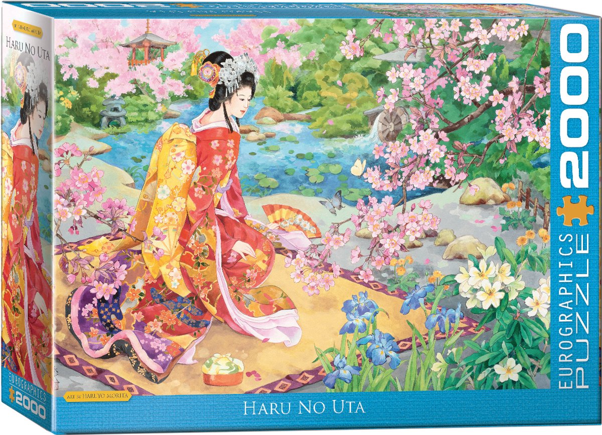 Eurographics - haru no uta - haruyo morita - 2000 pièces 97×68cm (l×h) - puzzle