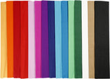 Creativ Company Crepe Papier - Couleurs de base, 15e.