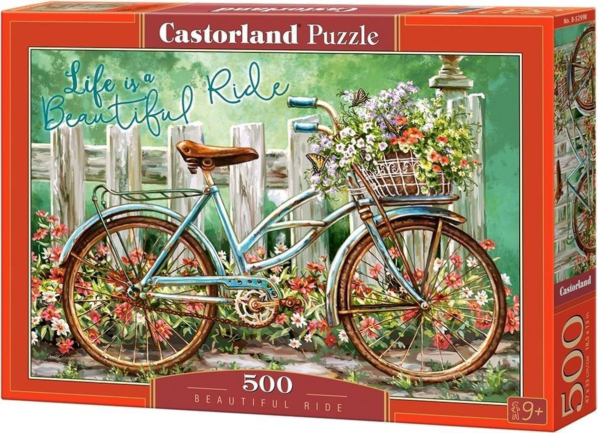 Selecta castorland puzzle belle balade, 500 pcs.