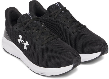 Under Armour UA W Charged Pursuit 4 Chaussures de sport pour femme - Noir - Blanc