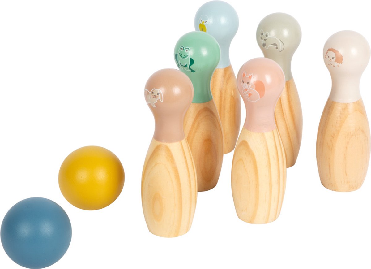 Small foot - jeu de quilles copains de jardin - 8 pcs.