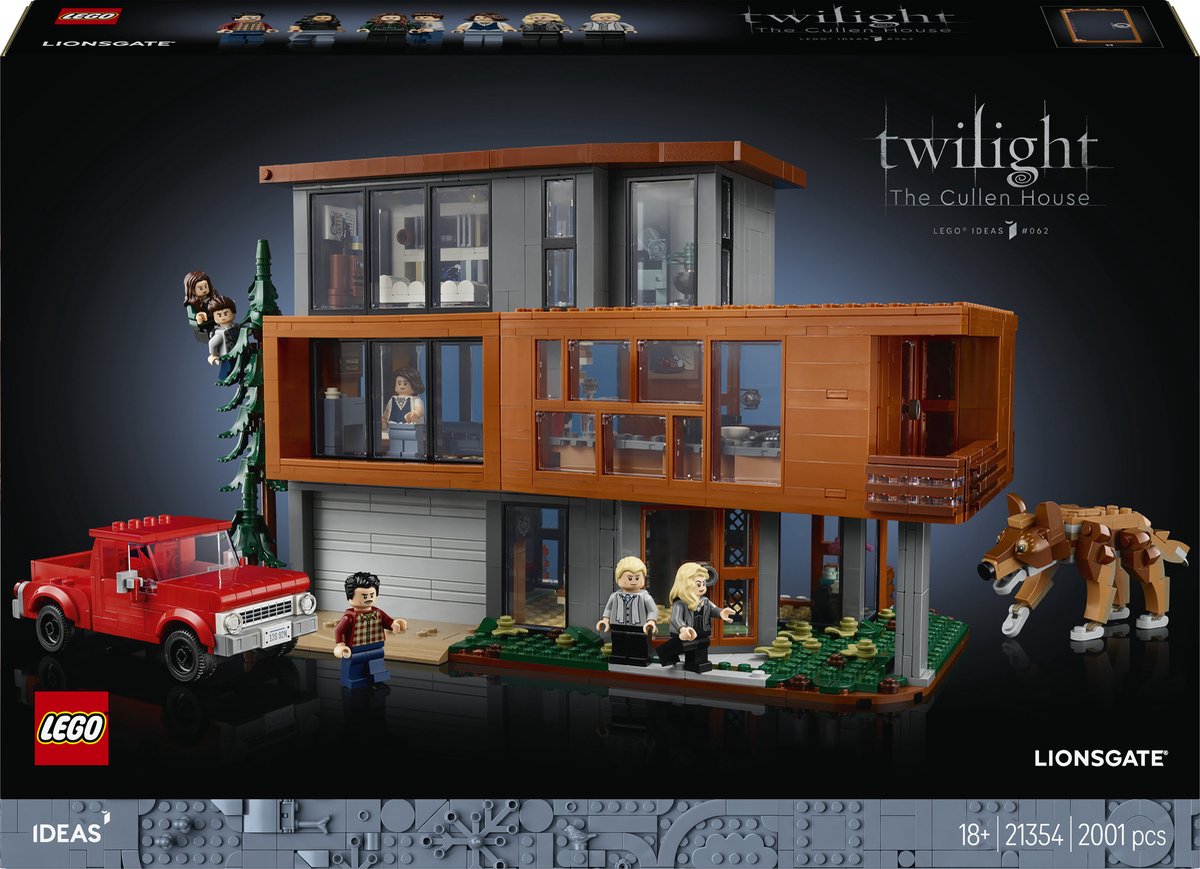 Lego ® ideas crépuscule : la maison de la famille Cullen - 21354