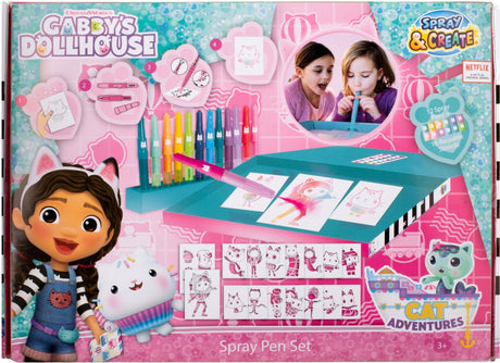 Canenco Gabby's Dollhouse Blow Pen Set Deluxe