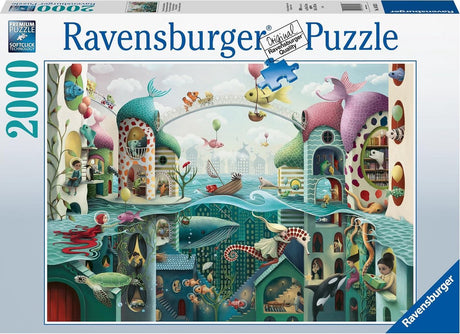 Puzzle Ravensburger si les poissons pouvaient marcher - puzzle - 2000 pièces