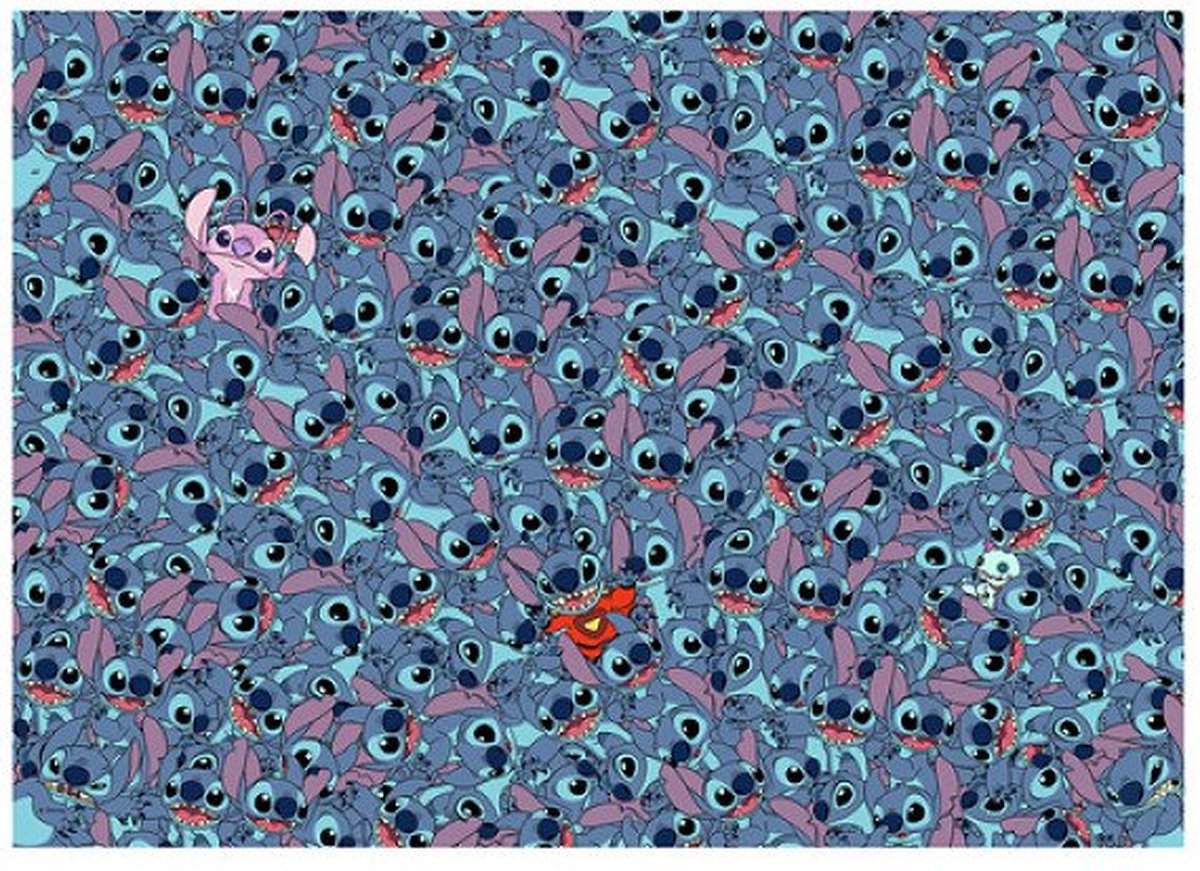 Ravensburger Puzzle Puzzle Disney Stitch Challenge, 1000st.