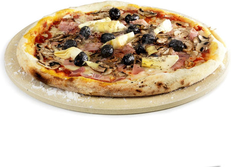 Pierre à pizza universelle Barbecook en terre réfractaire ø 36cm