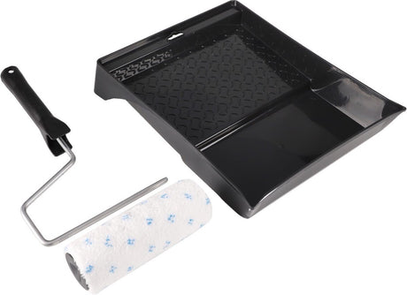 Set de lasure Copenhagen pro - 3 pièces - rouleau microfibre 18 cm - bac à peinture - support