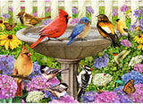 Ravensburger Puzzle le bain d'oiseaux 500 pièces extra-grandes