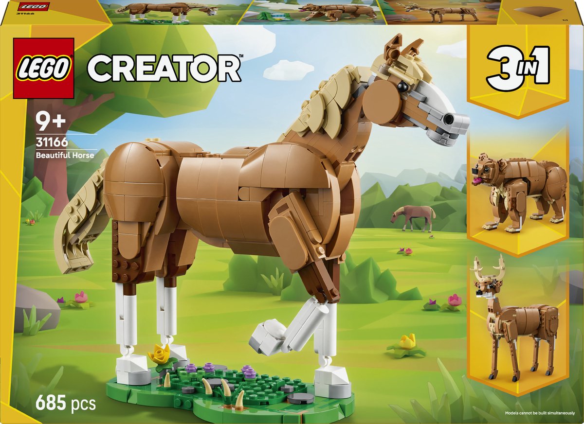 Lego créateur 31166 beau cheval