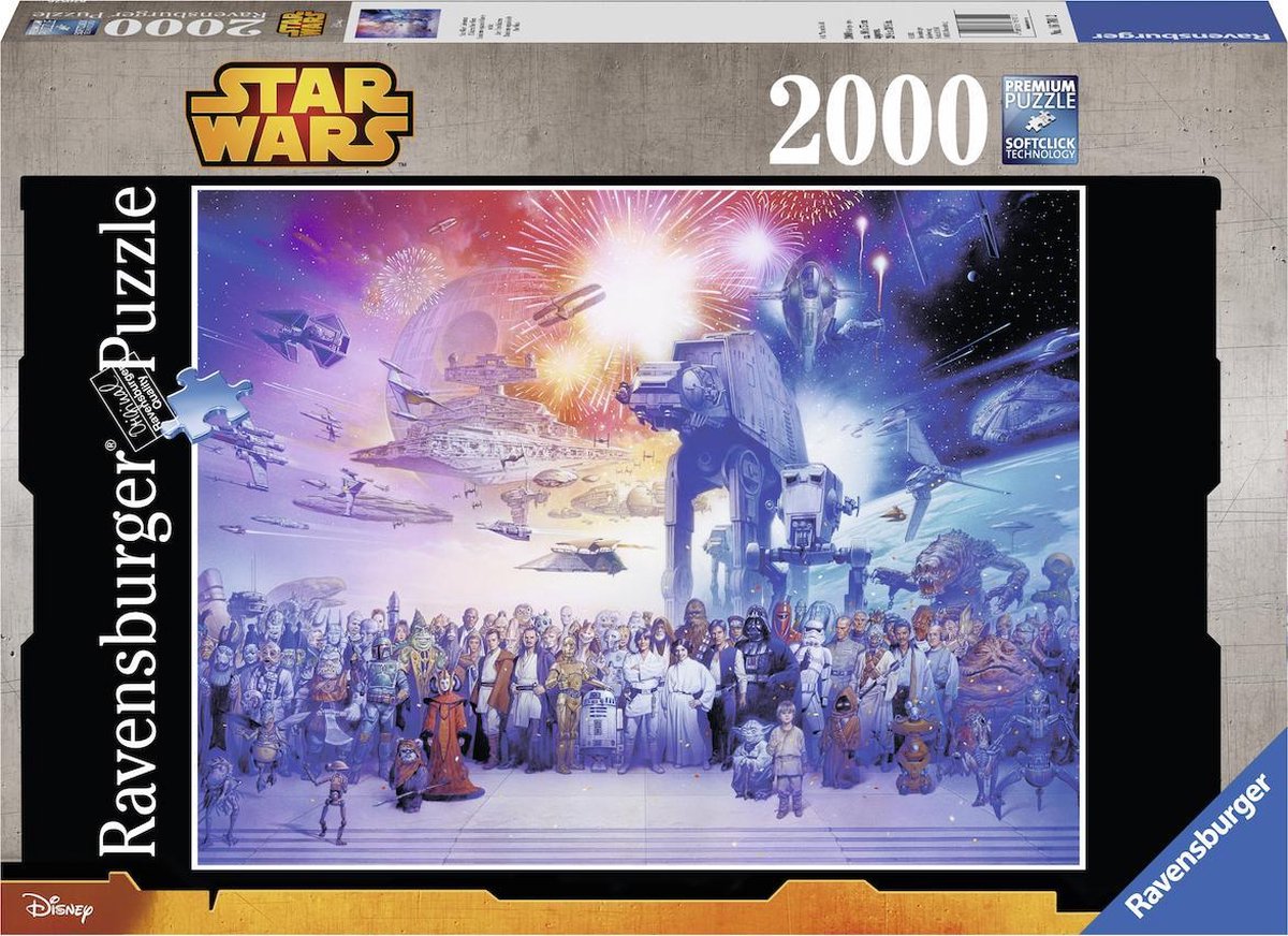Ravensburger star wars univers star wars - puzzle de 2000 pièces