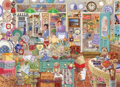 Gibsons - Verity's Vintage Shop (par Janice Daughters) - 1000 pièces 68×49cm (l×h) - puzzle pour adultes