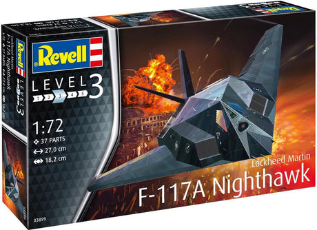 Revell modélisme kit véhicules militaires - 03899 f-117 chasseur furtif plastique - 1:72 - modélisme