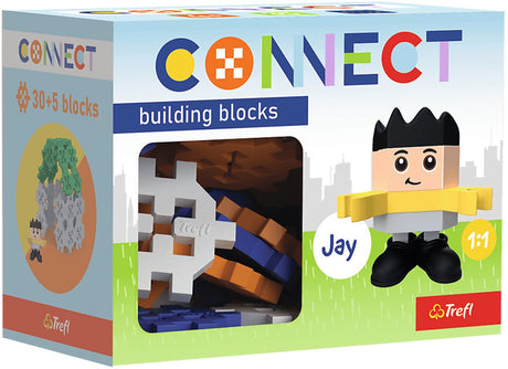 Trefl connecter connecter | blocs de construction geai 35 pièces