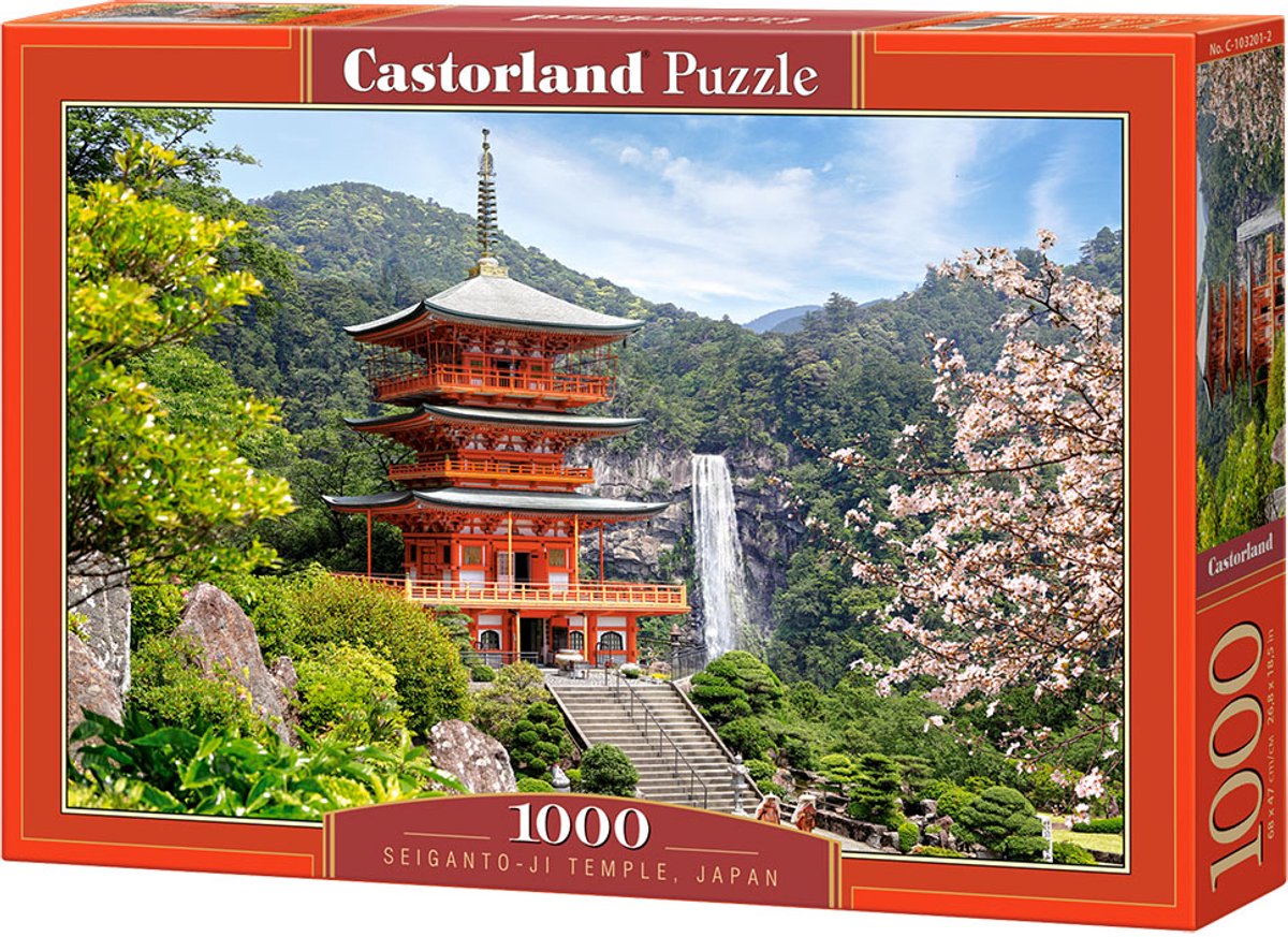 Selecta castorland puzzle seiganto, temple ji, 1000 pcs.