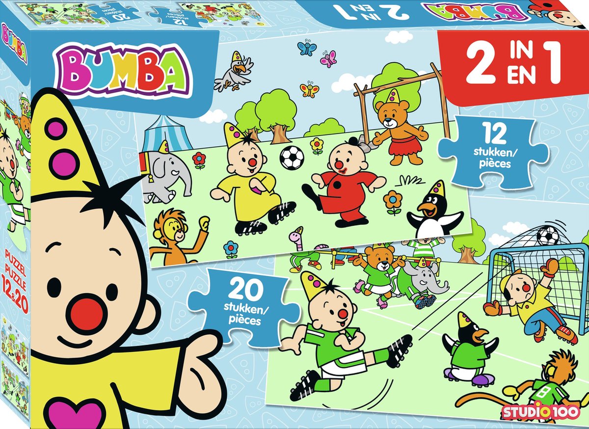 Studio 100 bumba puzzle football