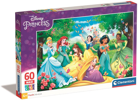 Clementoni Maxi Puzzle Disney Princess, 60e.