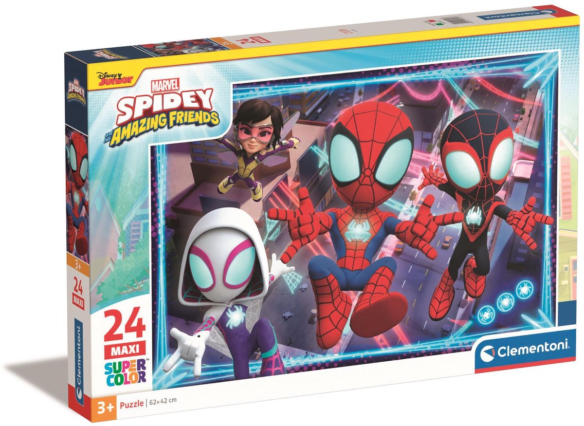 Pókember pzl 24 maxi spidey et ses incroyables amis