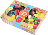 Playgo jouet nourriture brochettes grillées ensemble de jeu - 22 pièces.